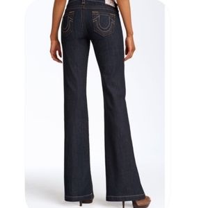 True Religion flare leg jeans